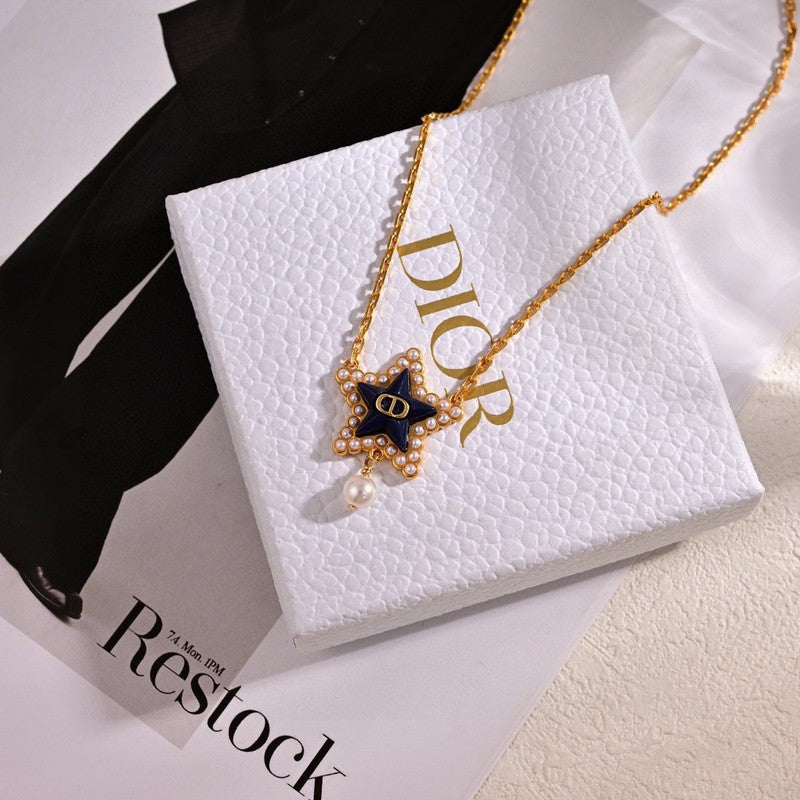 18K Petit Dior Lucky Baroque Necklace